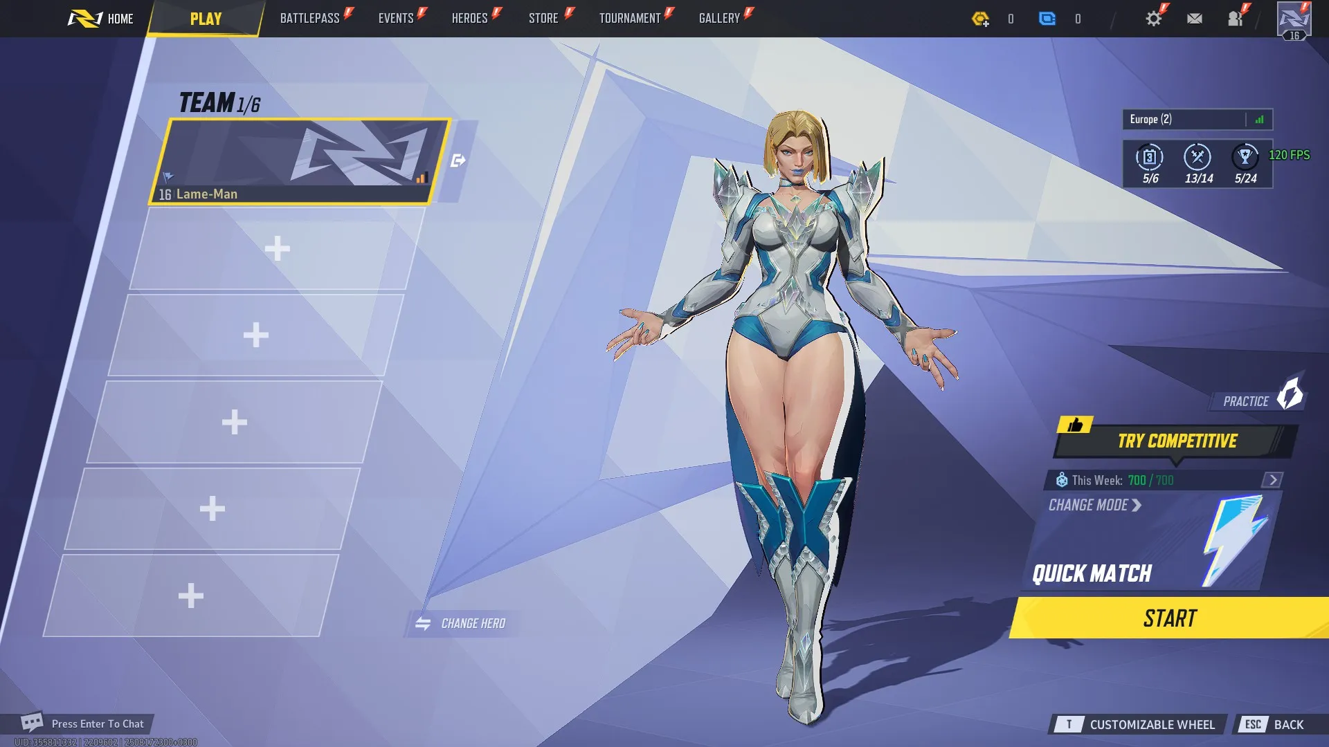 【 Steam 】∙ Season 3.5 🔥 Silver III Rank ✅ Handmade ⭐ 5400 Chrono Tokens ⚡ Ranked Ready ✅ Full Access & OG Email 🚚 Instant Delivery